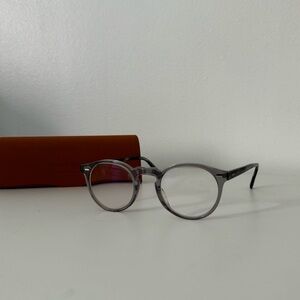 Oliver Peoples Gregory Peck Glasses, Optical, in Workman Grey, 47-23-150